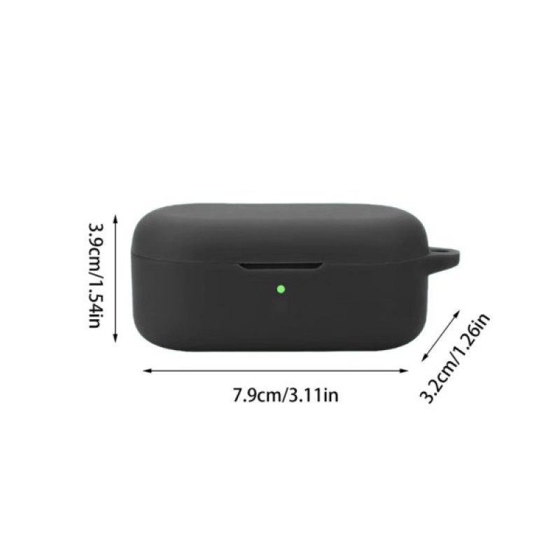 Чохол для навушників BeCover Silicon для OPPO Enco Buds 2 Pro Black (713223)