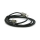 Кабель для принтера USB-C 2.0 to BM 1.5m black Voltronic (Type-C/printer1.5)