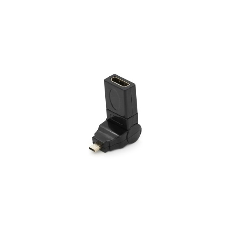 Перехідник microHDMI M to HDMI F 360° Voltronic (YT-A-microHDMI(M)/(F)360°)