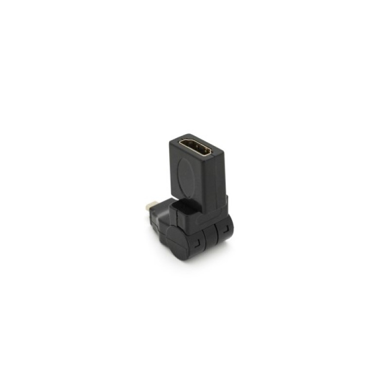 Перехідник microHDMI M to HDMI F 360° Voltronic (YT-A-microHDMI(M)/(F)360°)