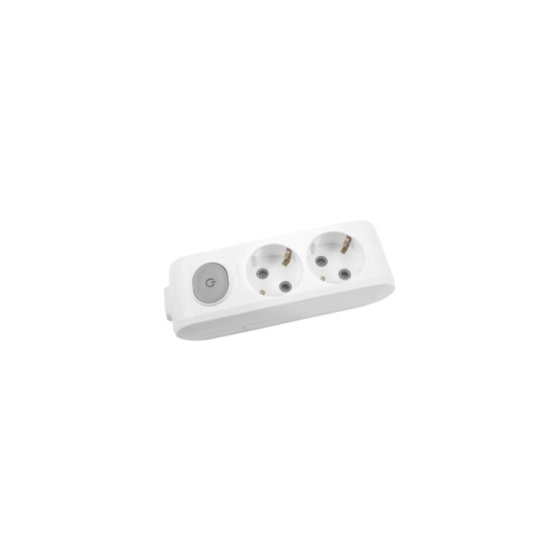 Колодка для подовжувача Panasonic X-tendia 2 гнізда grey (WLTA04202GR-UA)