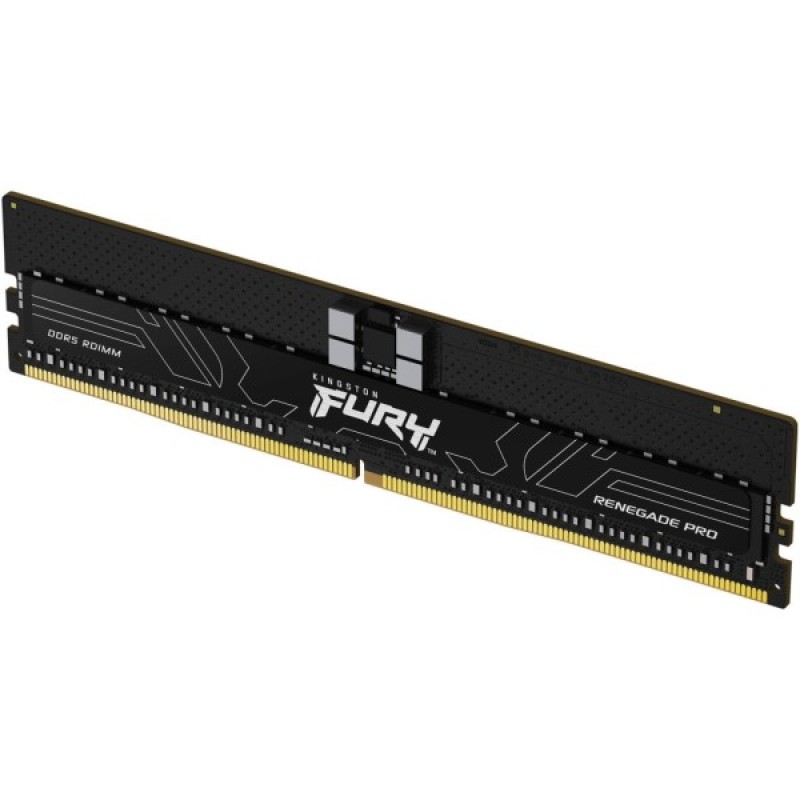 Модуль пам'яті для сервера Kingston 128GB 6000MT/s DDR5 ECC Reg CL32 DIMM (Kit of 4) FURY Renegade Pro EXPO (KF560R32RBEK4-128)