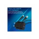 Зарядний пристрій Promate 17W USB-C + USB-A (biplug-2.black)