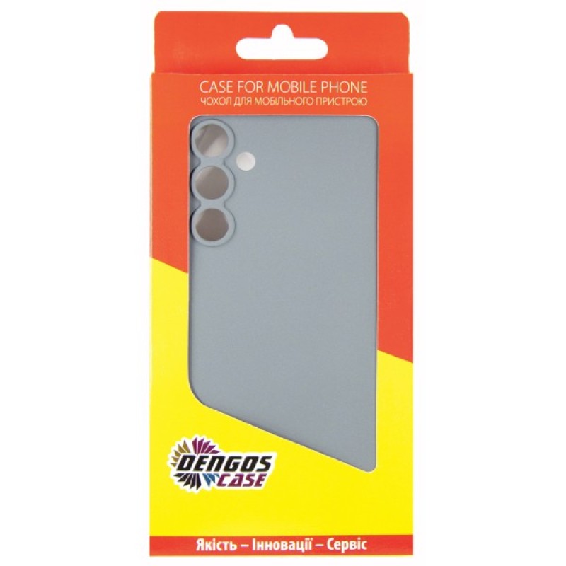 Чохол до мобільного телефона Dengos Carbon Samsung Galaxy M35 5G Grey (DG-TPU-CRBN-200)