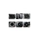 Універсальний автотримач Ugreen LP120 4.0-6.0" (30283)