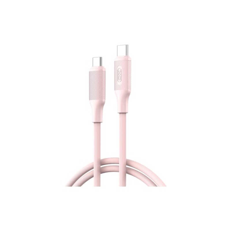 Дата кабель USB-C to USB-C NBQ265B-CC pink XO (NB-Q265B-CC.pink)