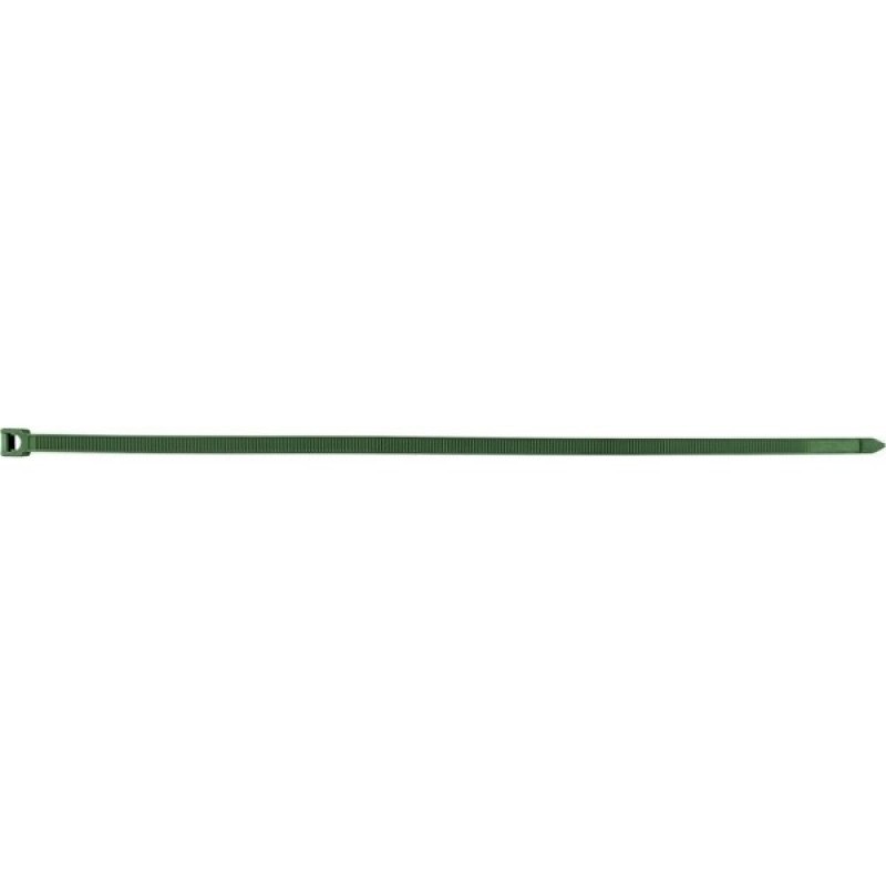 Стяжка Neo Tools 50шт, пластик, 7.6х380мм, зелена (15-971)