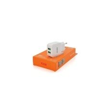 Зарядний пристрій KAKUSIGA 2xUSB 2.4A 12W white (KSC-408-OUQI)