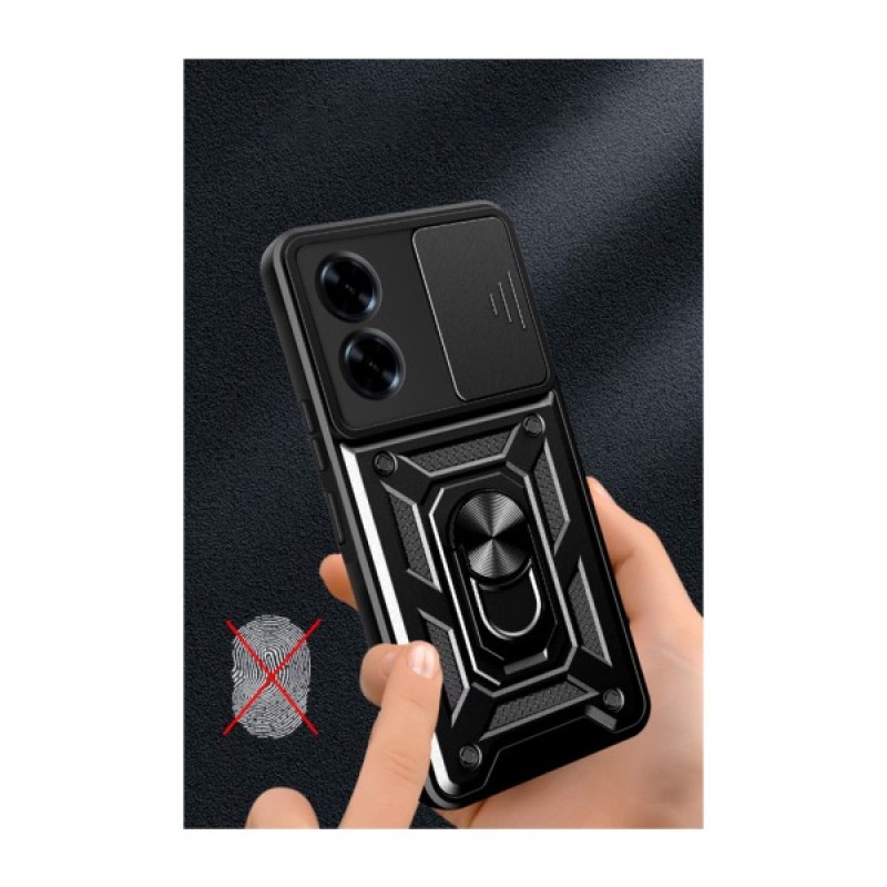 Чохол до мобільного телефона BeCover Military ZTE Blade A34 Black (712173)