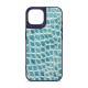 Чохол до мобільного телефона Harder Crocosaur Apple iPhone 15 Blue (ARM76700)