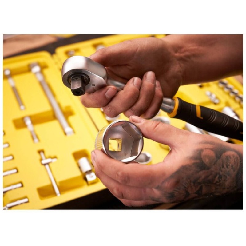 Набір інструментів Stanley FatMax Maxi-Drive торцевих 1/4", 1/2", 81 шт., кейс (FMMT82826-1)
