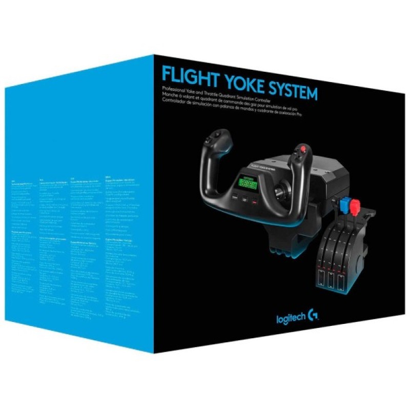Кермо Logitech G Saitek PRO Flight Yoke System (945-000004)