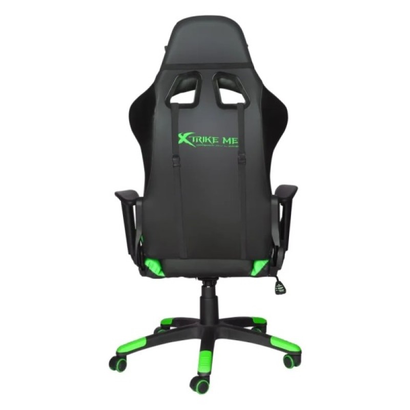 Крісло ігрове Xtrike ME Advanced Gaming Chair GC-905 Black/Green (GC-905GN)