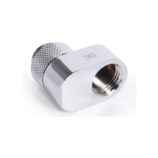 Фітинг для СРО Alphacool Eiszapfen 16mm off set fitting rotatable - chrome (17602)
