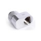 Фітинг для СРО Alphacool Eiszapfen 16mm off set fitting rotatable - chrome (17602)
