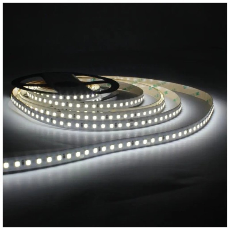 Світлодіодна стрічка LED-STIL 6000K 12 Вт/м 2835 128 діодів IP33 24 Вольта 1950 lm холодне світло (DFP2835-128B6-IP33-24V)