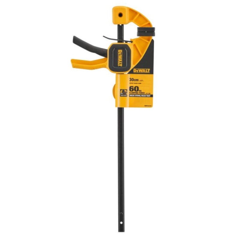 Струбцина DeWALT "M" тригерна (швидкозатискна), 300мм, тиск 63 кг. (DWHT0-83140)