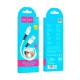 Дата кабель USB 2.0 AM to Micro 5P 2.0m 2.4A PVC X1 white HOCO (6957531042686)