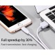 Дата кабель USB 2.0 AM to Micro 5P 2.0m 2.4A PVC X1 white HOCO (6957531042686)
