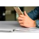 Дата кабель USB 2.0 AM to Micro 5P 2.0m 2.4A PVC X1 white HOCO (6957531042686)