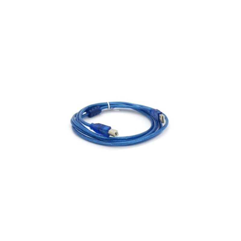 Кабель для принтера USB 2.0 AM/BM 2.0m ferrite blue Ritar (YT-AM/BM-2.0TBL)