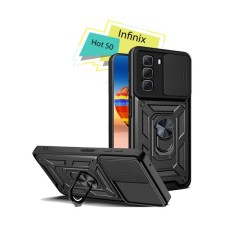 Чохол до мобільного телефона BeCover Military Infinix Hot 50 (X6720) Black (713046)