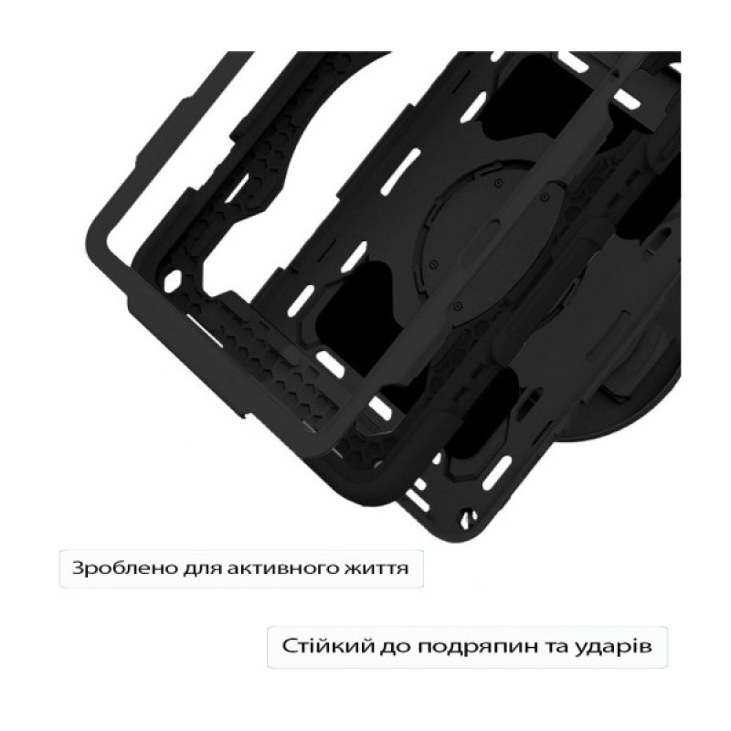 Чохол до планшета BeCover Horizontal handle Samsung Galaxy Tab A11 Plus SM-X236B 11.0" Black (713941)