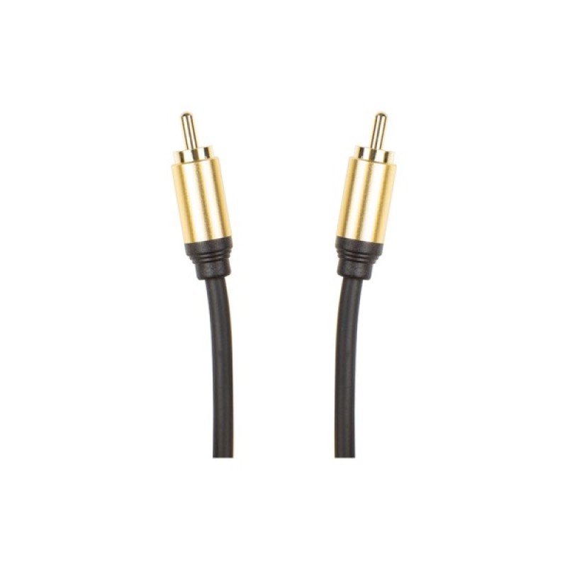 Кабель мультимедійний RCA to RCA 1.0m 26AWG PowerPlant (CA911752)