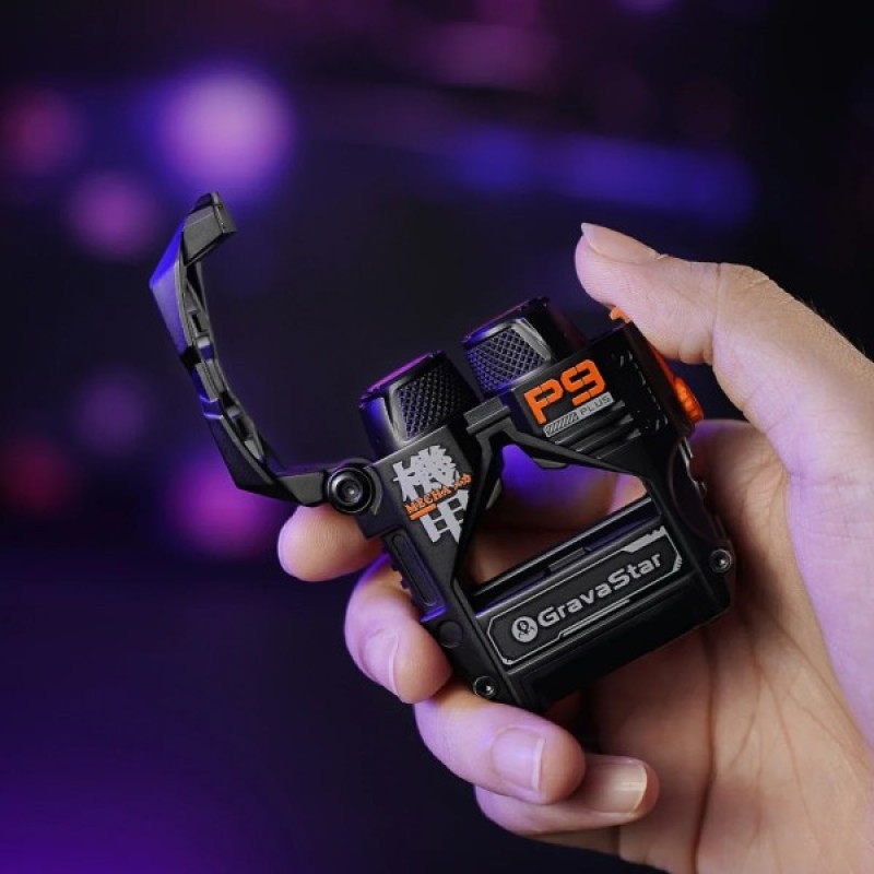 Навушники GravaStar Sirius P9 Plus Black (GSP9PLUS_BLK)
