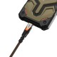 Дата кабель USB-C to USB-C 0.75m v3.2 240W Rugged double braided nylon black+orange UAG (9B4415114097)