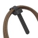 Дата кабель USB-C to USB-C 0.75m v3.2 240W Rugged double braided nylon black+orange UAG (9B4415114097)