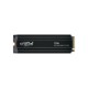 Накопичувач SSD M.2 2280 2TB T705 with Heatsink Micron (CT2000T705SSD5)