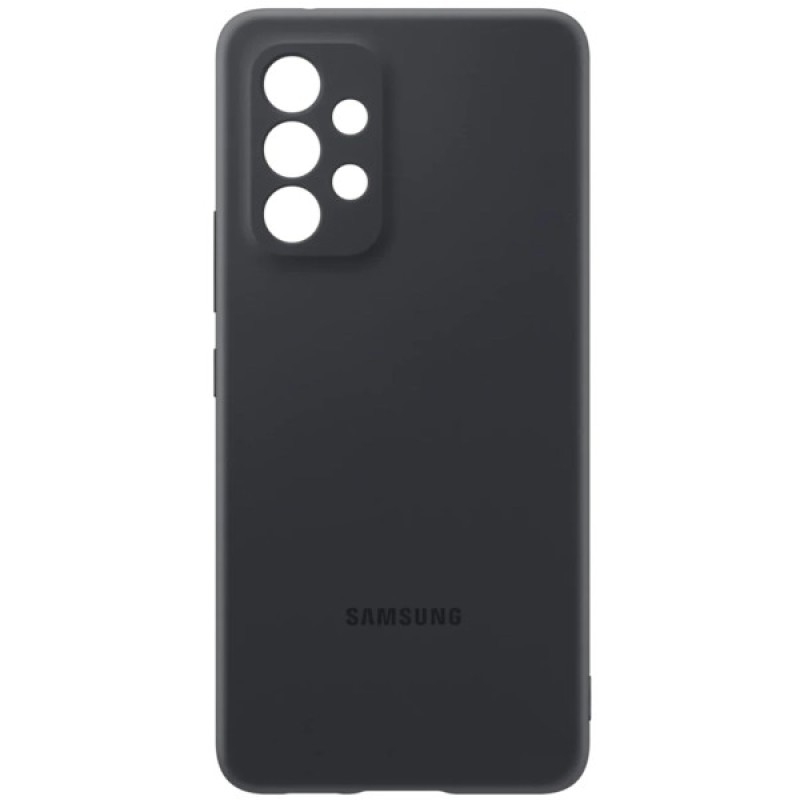 Чохол до мобільного телефона Samsung Silicone Cover Samsung Galaxy A53 EF-PA536TBEGRU Black (EF-PA536TBEGRU)