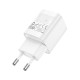 Зарядний пристрій HOCO C148A Charm USB-C PD30W White (6942007630306)