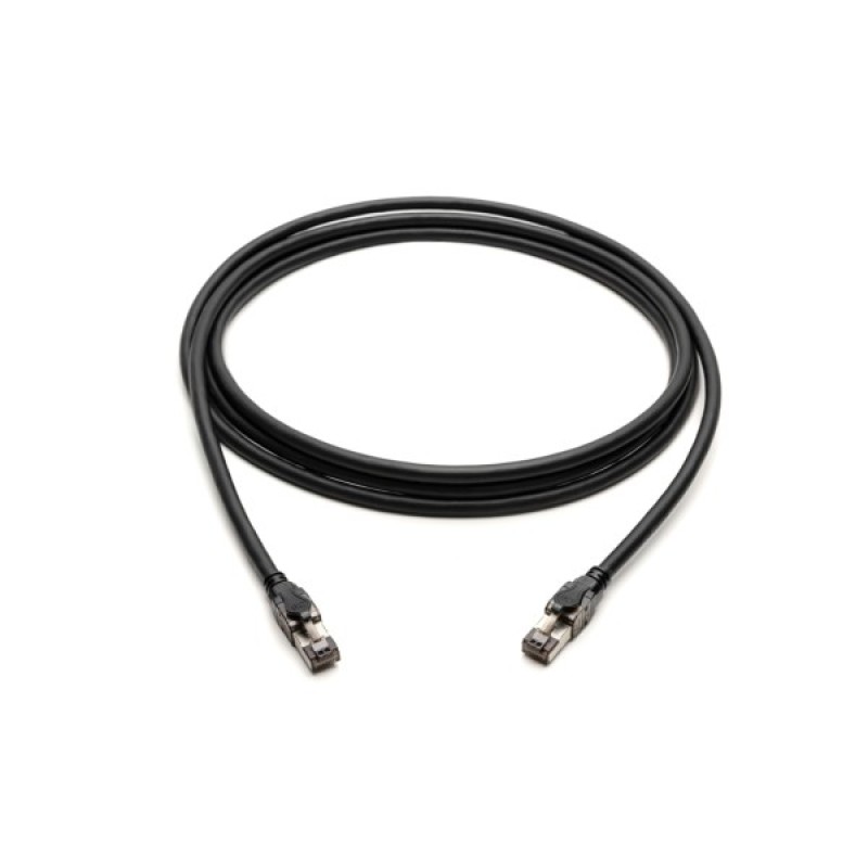 Патч-корд 1м, S/FTP, cat 8.1, AWG 24/7, LSZH, black Digitus (DK-1843-010)
