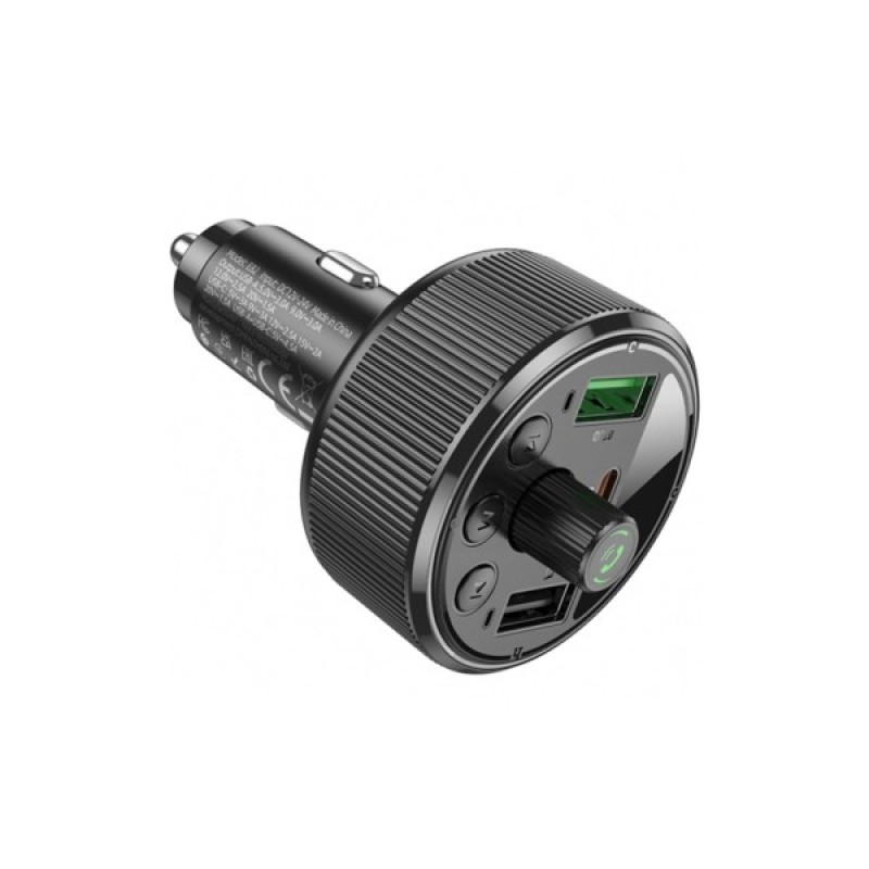 FM модулятор HOCO E82, Black, Box