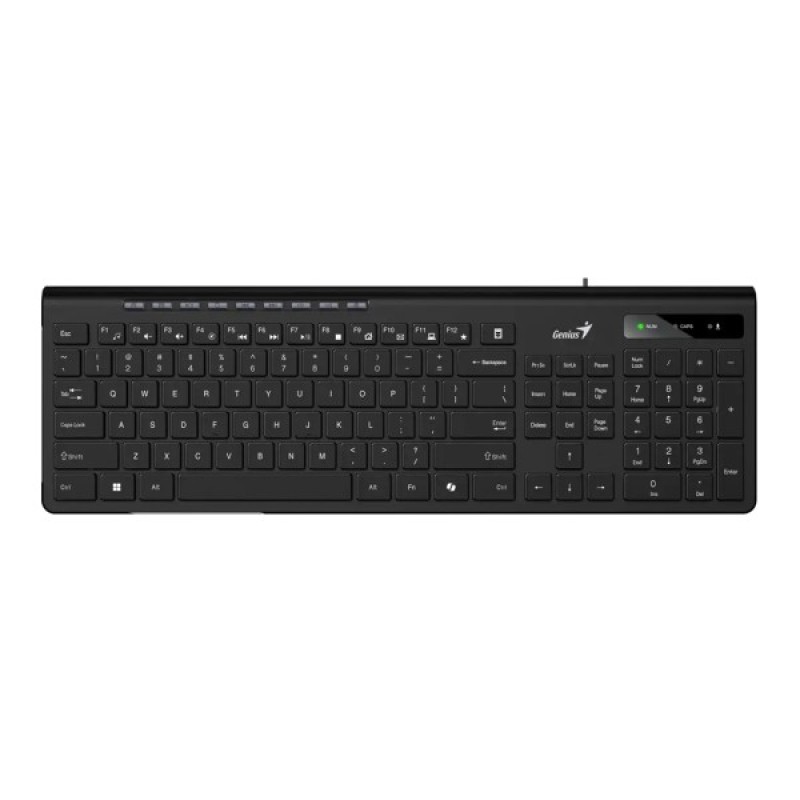 Клавіатура Genius SlimStar 230II USB UA Black (31310048406)