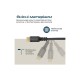 Дата кабель USB-C to USB-C powerbolt240-1m.black Promate (powerbolt240-1m.black)
