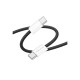 Дата кабель USB-C to USB-C 1.0m 60W Original BX103 black BOROFONE (6941991109485)