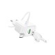 Зарядний пристрій BOROFONE BAS42A Potential USB QC3.0 + cable USB to Micro 5P White (6941991113796)