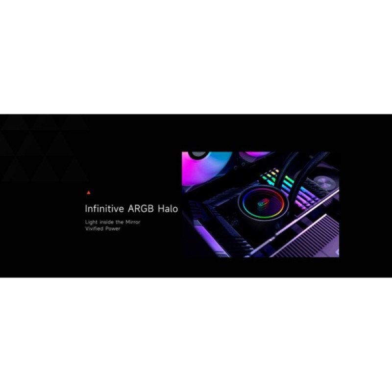 Система рідинного охолодження PcCooler DA360 ARGB BK