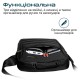 Сумка для ноутбука Promate 13.3" Rebel-MB black (rebel-mb.black)