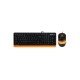 Комплект A4Tech F1010 Orange
