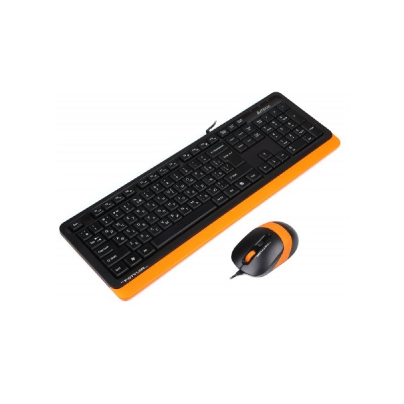 Комплект A4Tech F1010 Orange