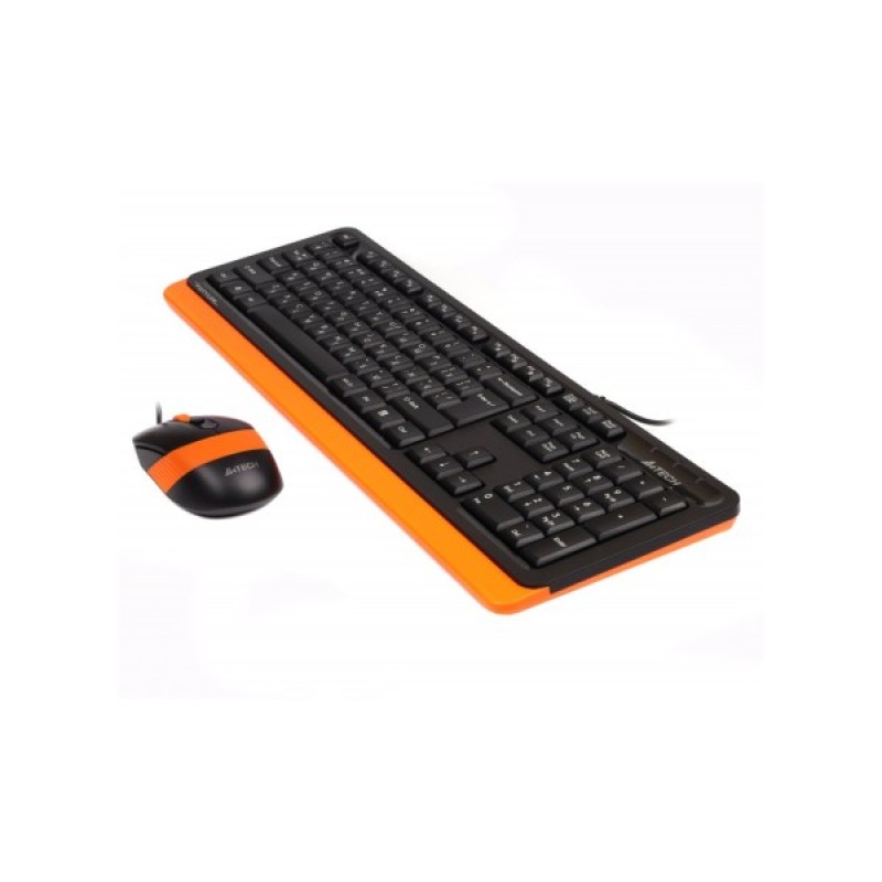 Комплект A4Tech F1010 Orange