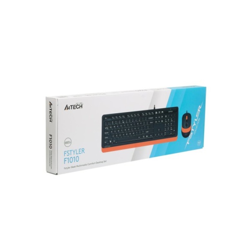 Комплект A4Tech F1010 Orange