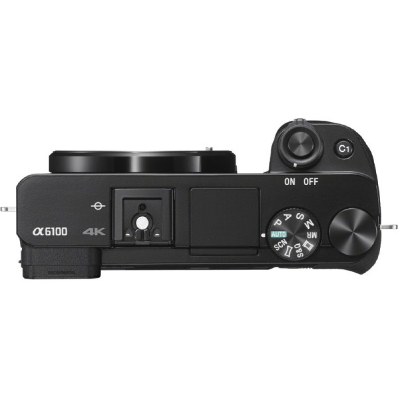 Цифровий фотоапарат Sony Alpha 6100 kit 16-50mm Black (ILCE6100LB.CEC)