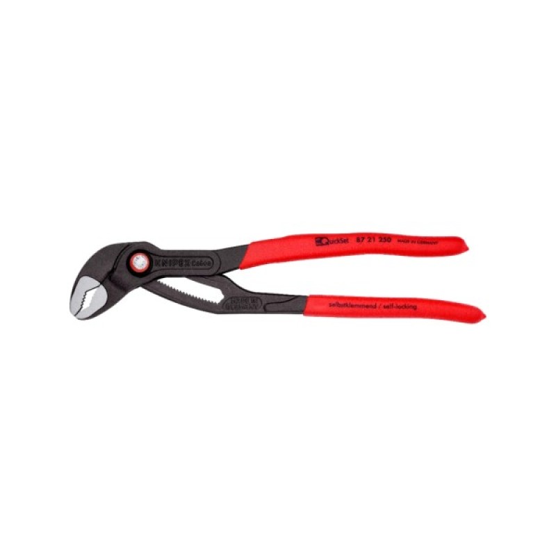 Кліщі KNIPEX сантехнічні Cobra QuickSet (87 21 250)