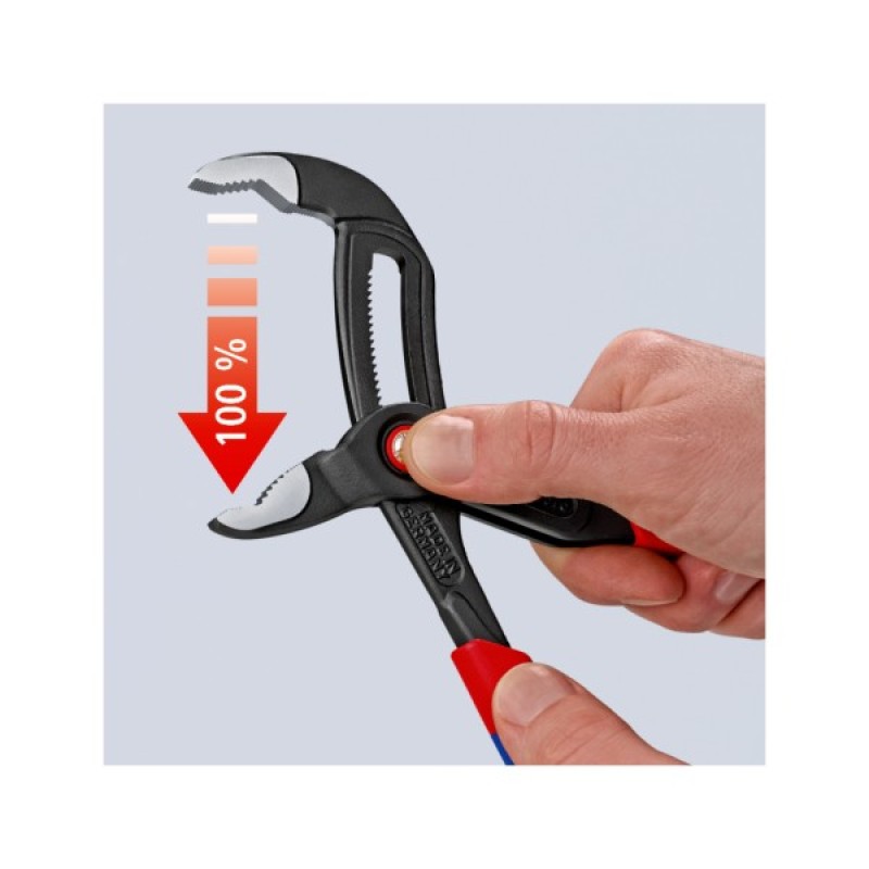 Кліщі KNIPEX сантехнічні Cobra QuickSet (87 21 250)