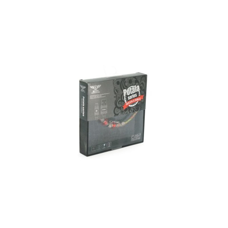 Дата кабель USB 2.0 AM to Micro 5P 0.5m 2.4A red iKAKU (YT-iK/PT-MR)
